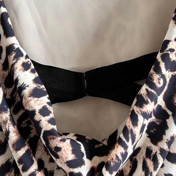 ALICE + OLIVIA Leopard Print Dress Size Small - Picture 9 of 12